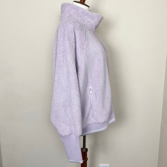 Athleta Tugga Sherpa Jacket Shasta Purple - Picture 9 of 16